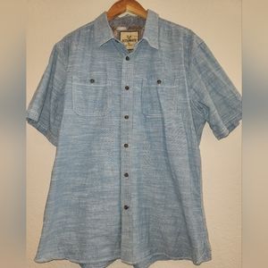Outdoor Life Short Sleeve Button Down Size XL